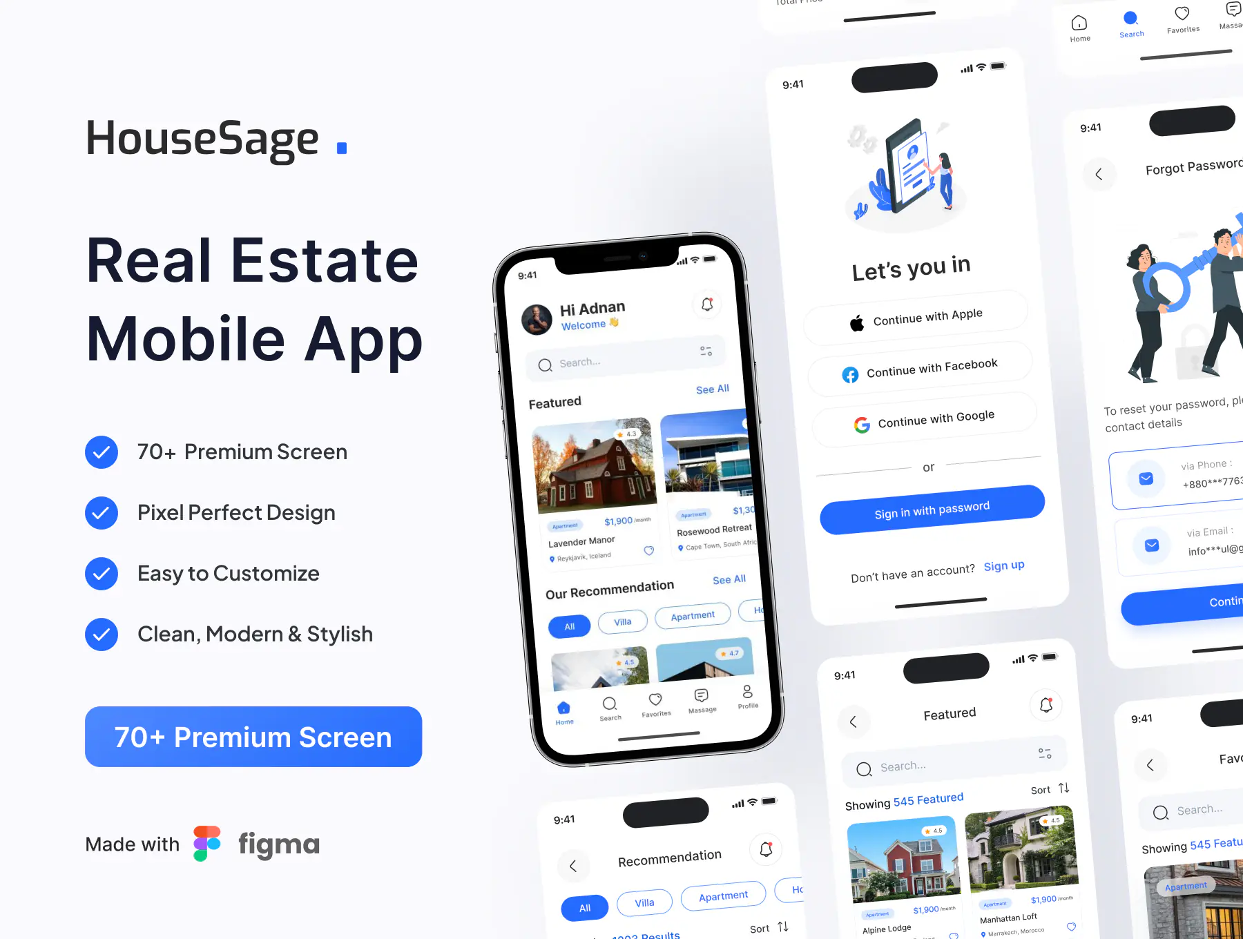 Real-State App UI Kit