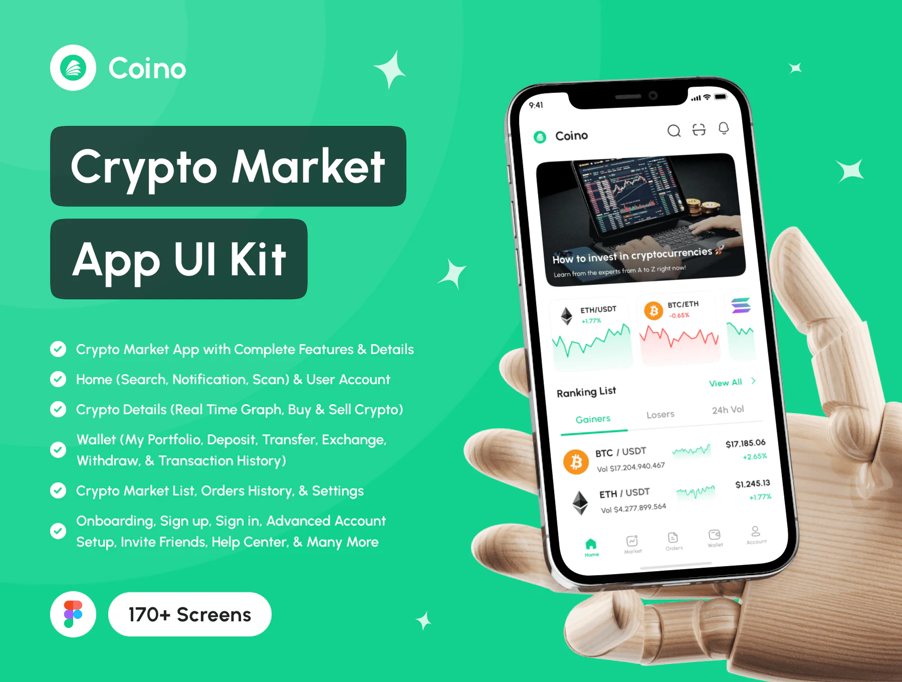 Coino-Crypto Market Place