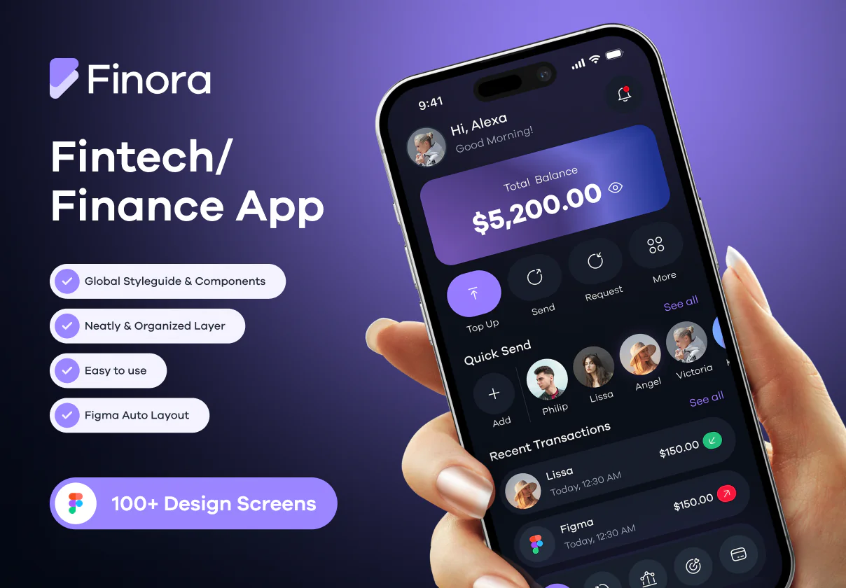 Fintech App UI Kit