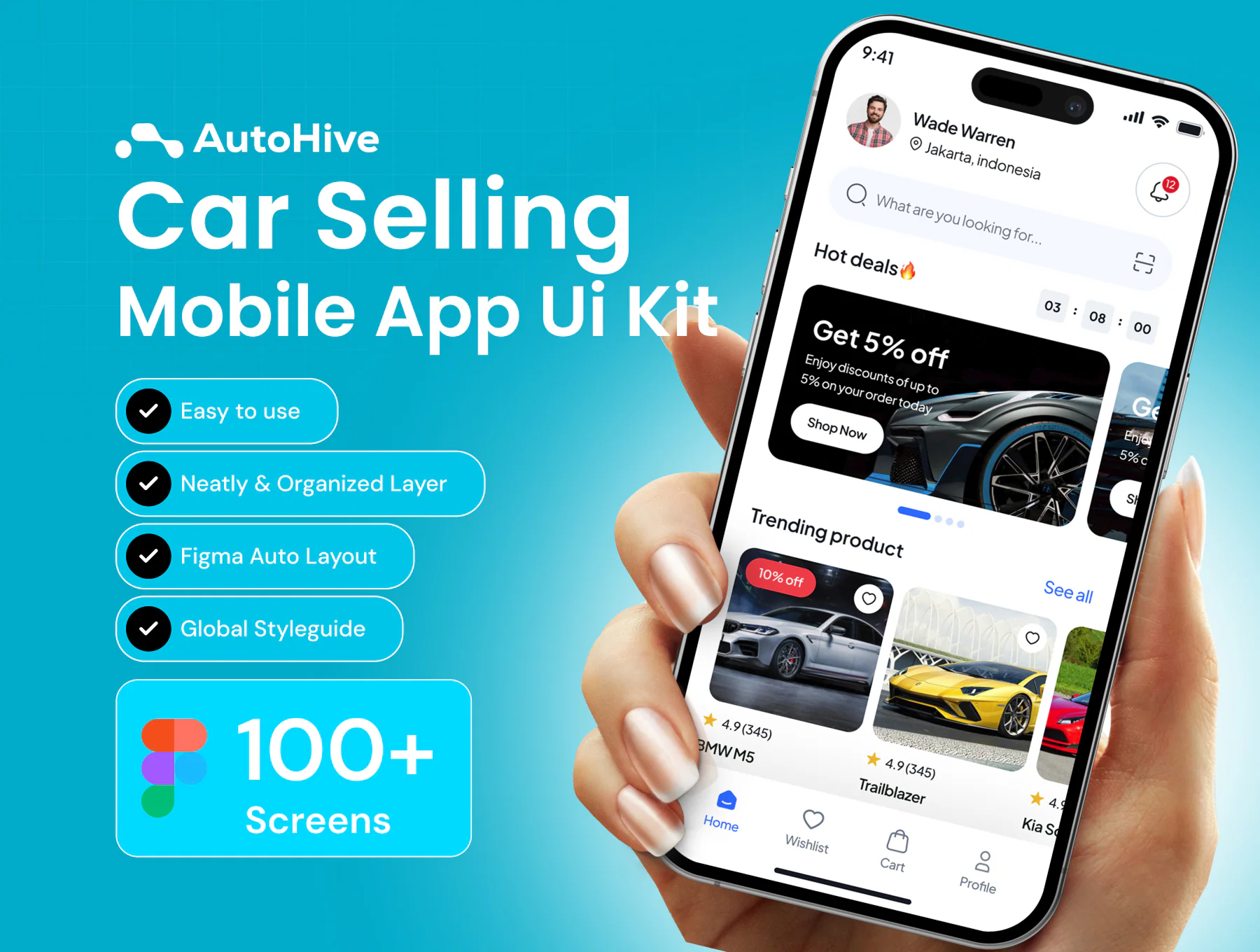 AutoHive_Car Buy App UI Kit