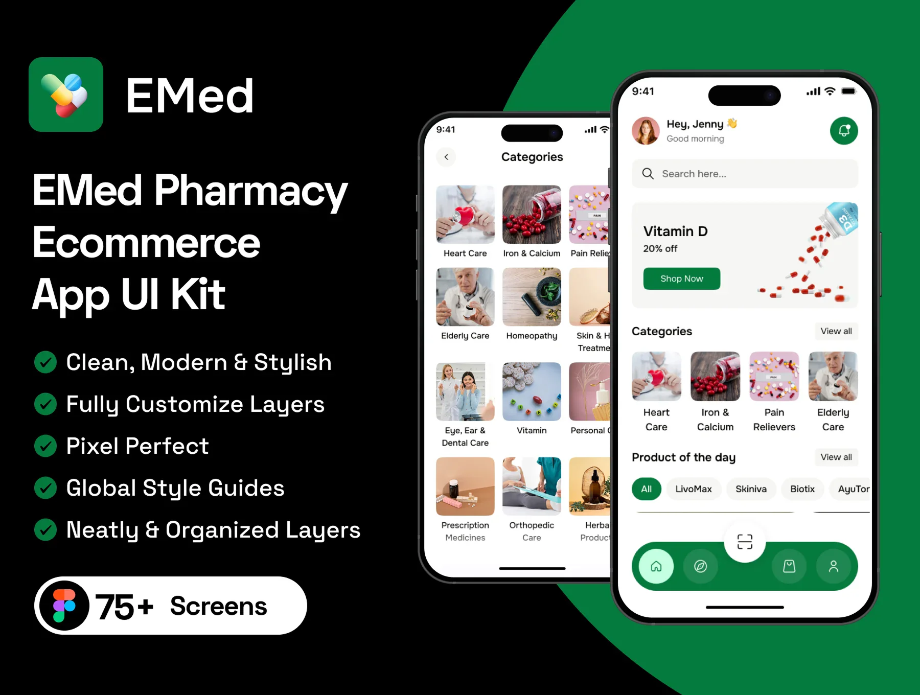Pharmecy App UI Kit