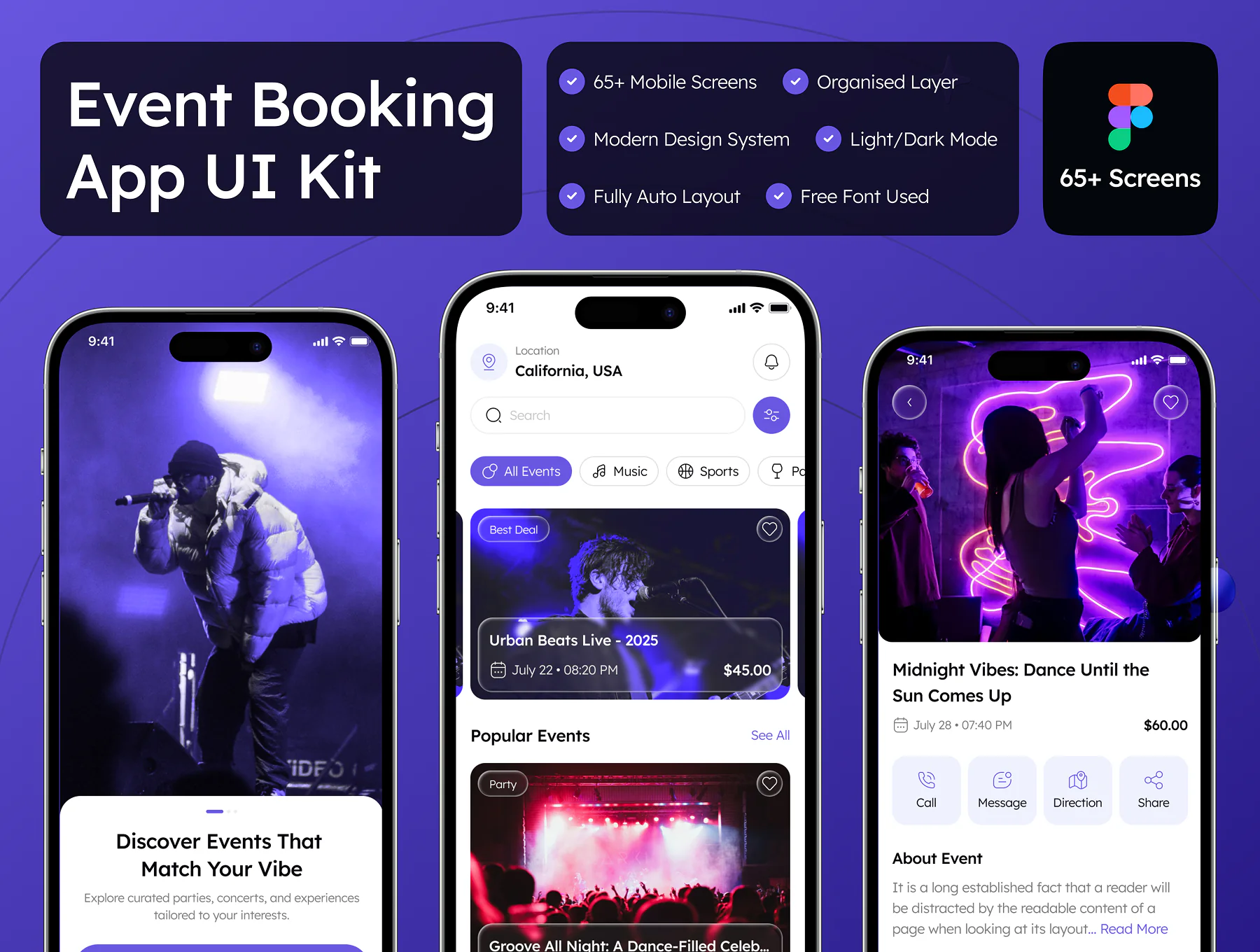 Moito- Event Booking App UI Kit