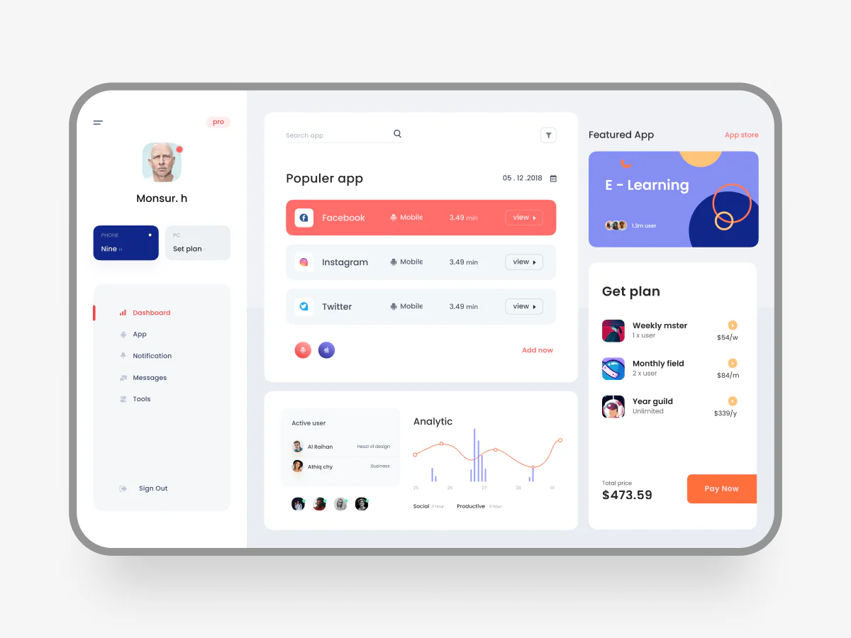 Dashboard Design