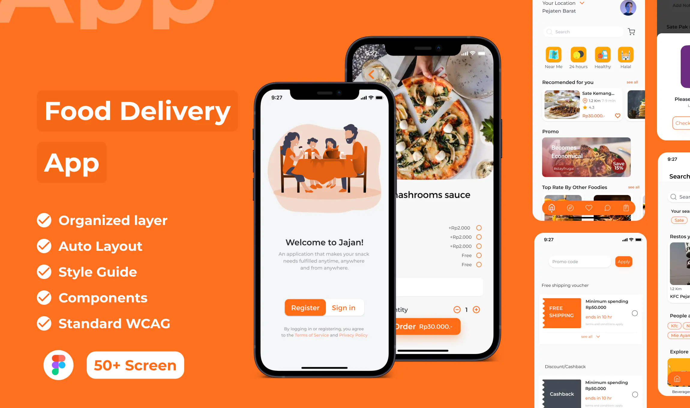 Food app uikit