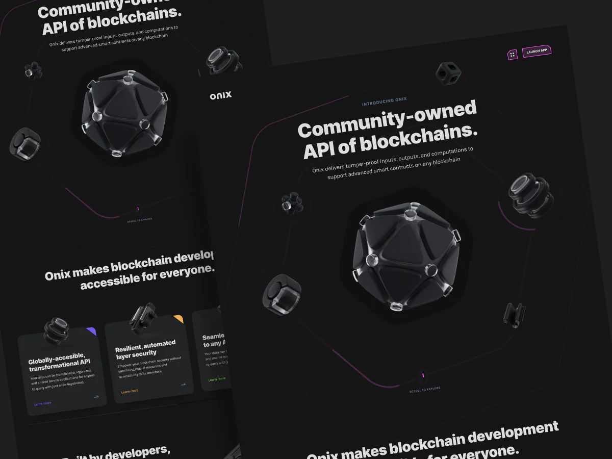 Blockchain website