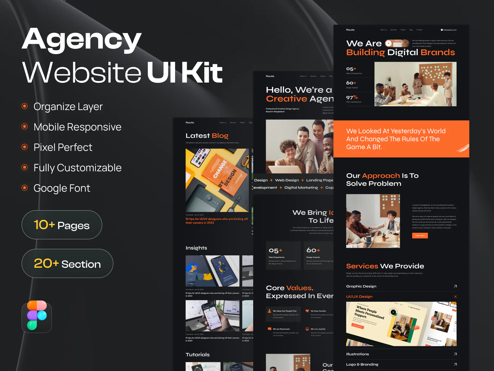 Digital Agency Website Design