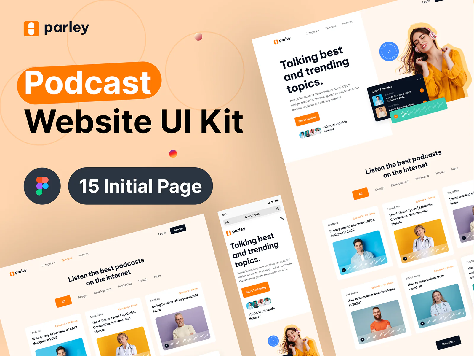 Podcast Website Design