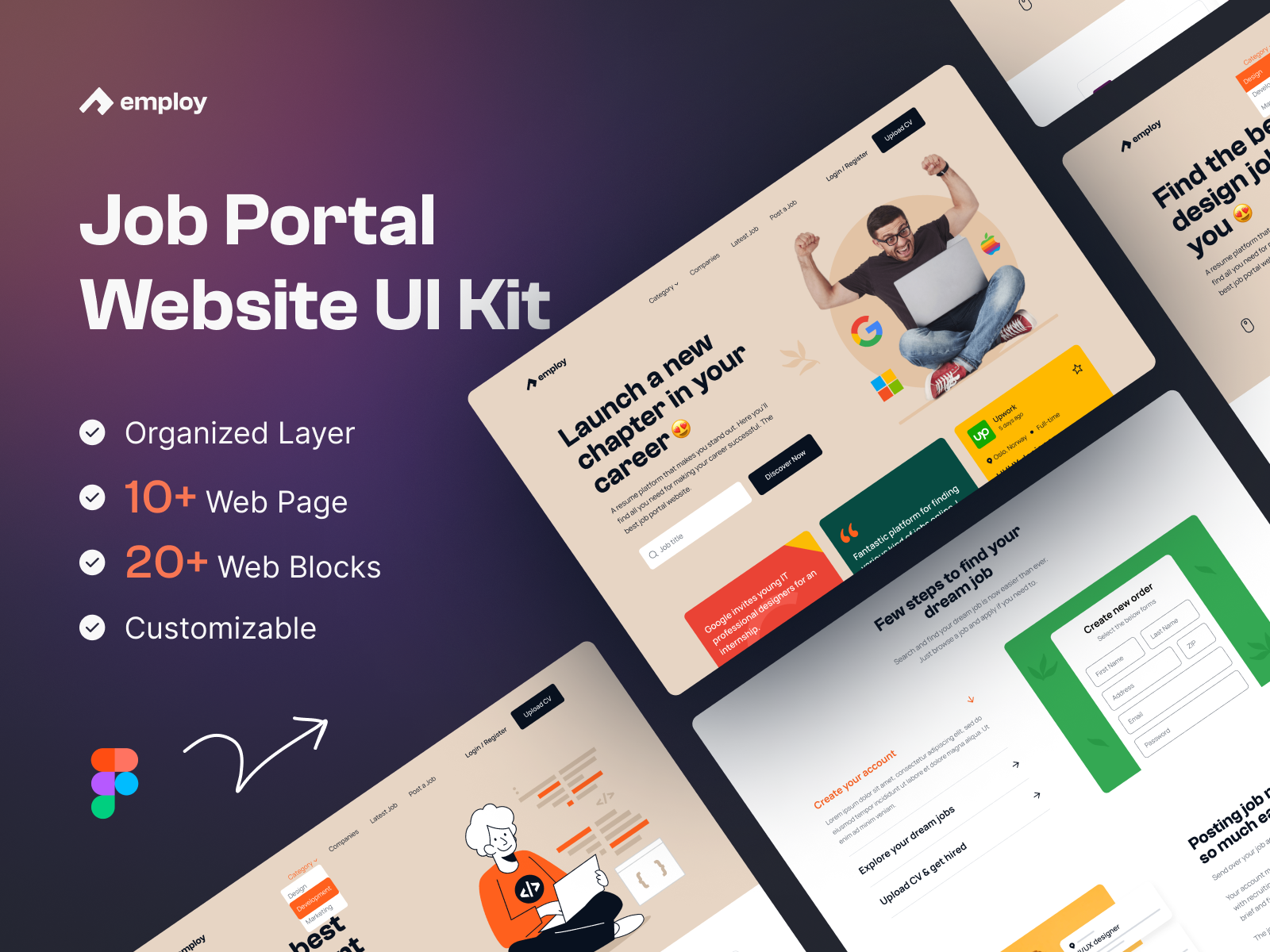 Job Portal Website Design