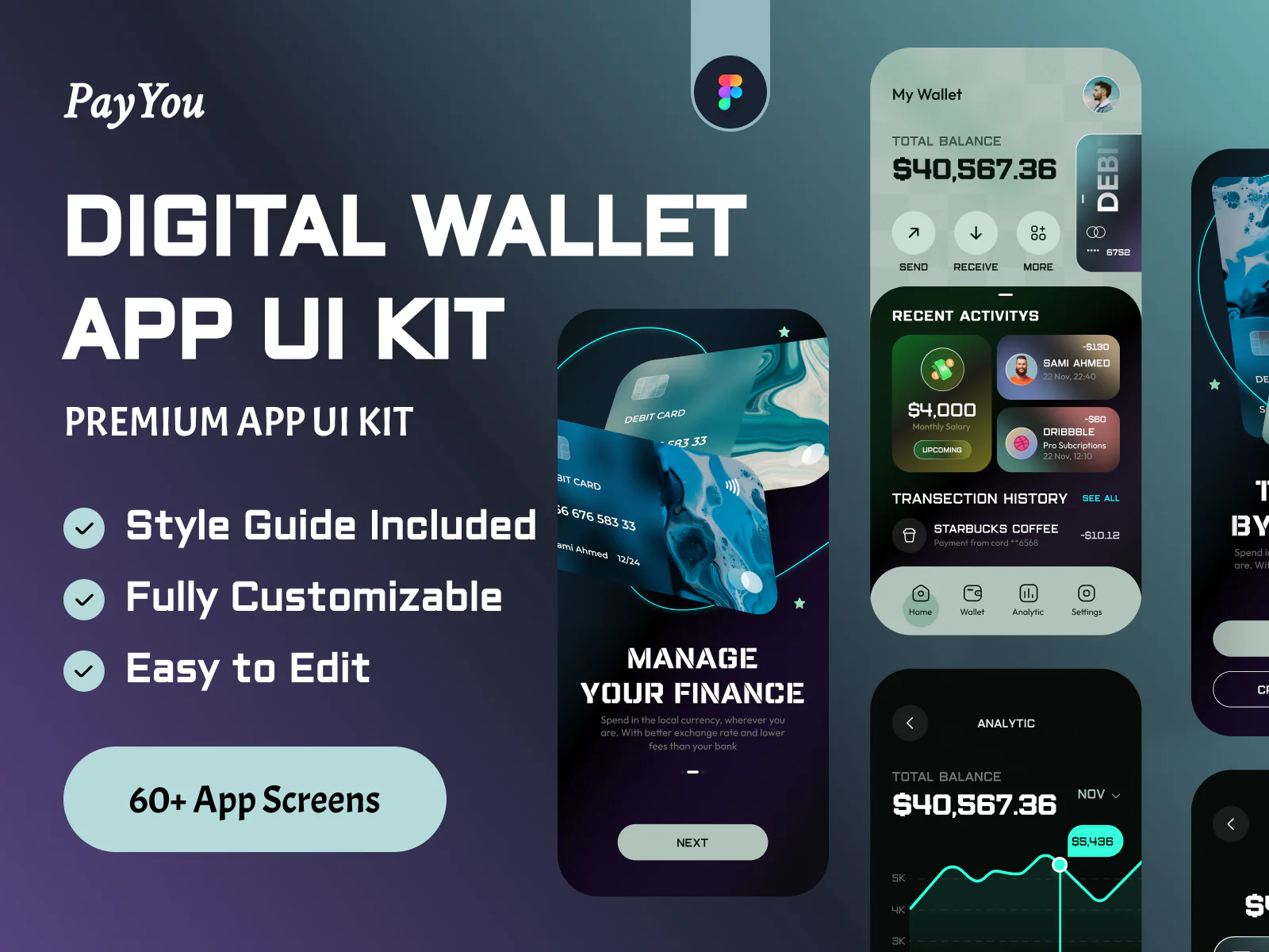 Digital Wallet App Design