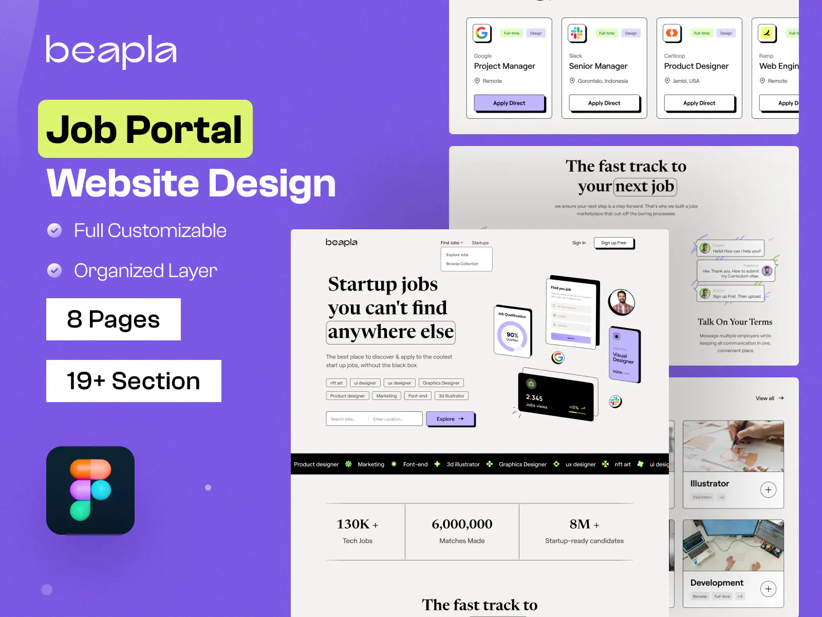 Job Portal Website Design