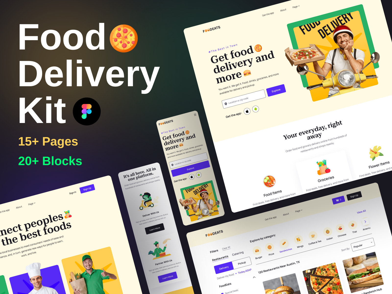 Food Delivery Website Design