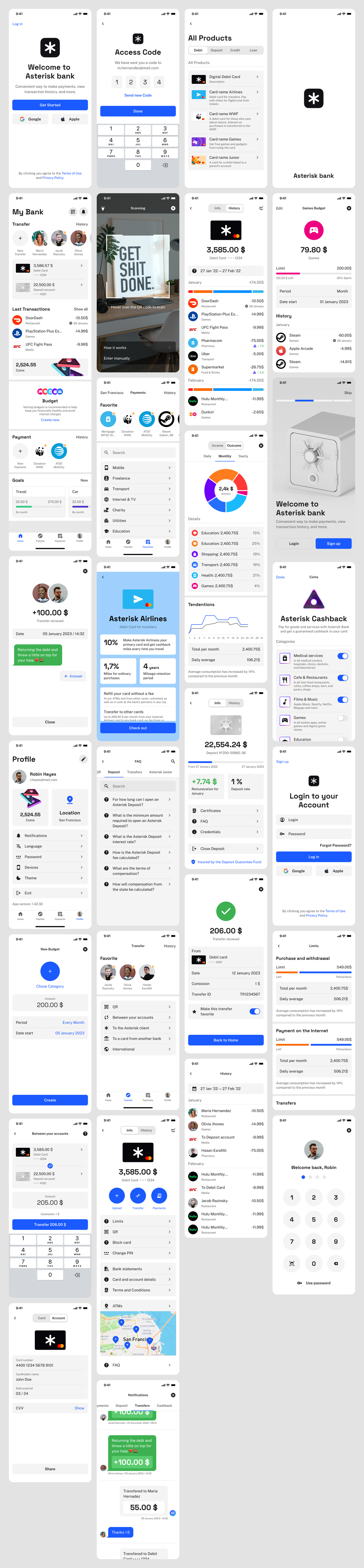 Banking App UI Design