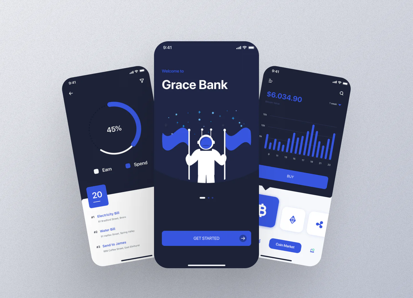 Banking App UI Design