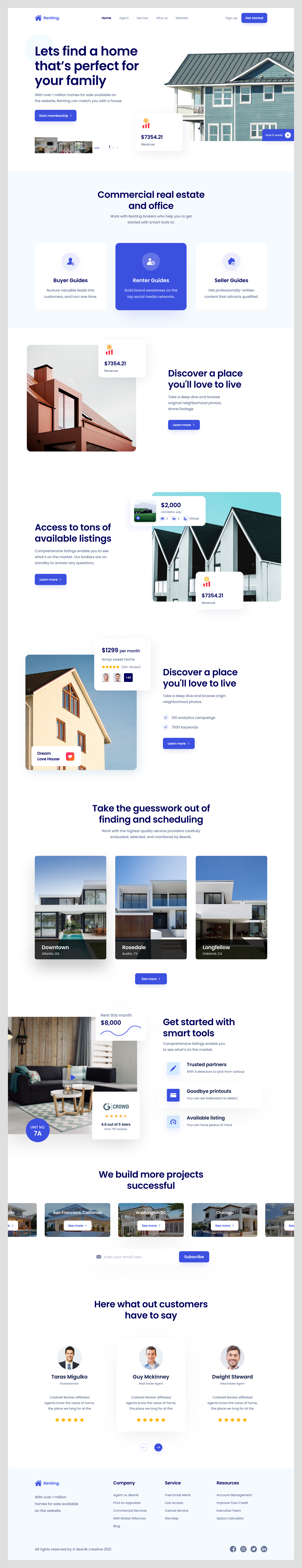 Real Estate Landing Page