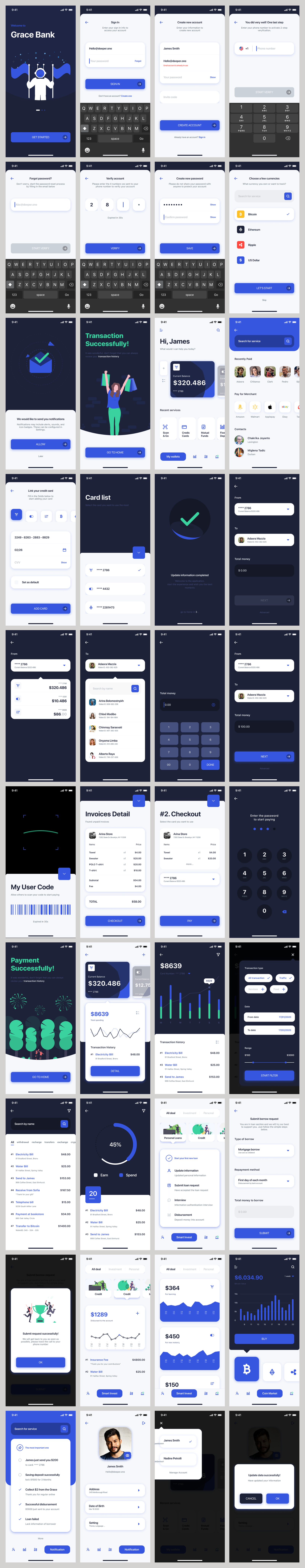 Banking App UI Design