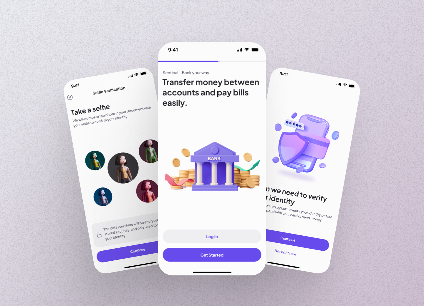 Smart Banking App Design