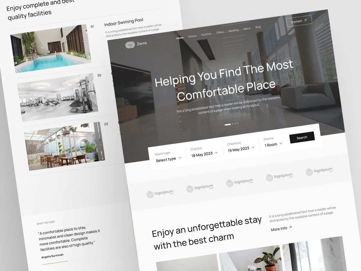 Hotel Website Design