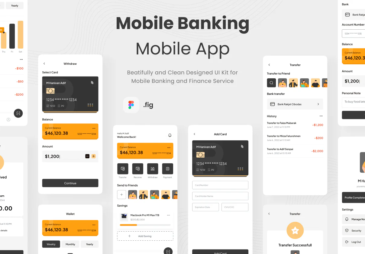 Banking App Design