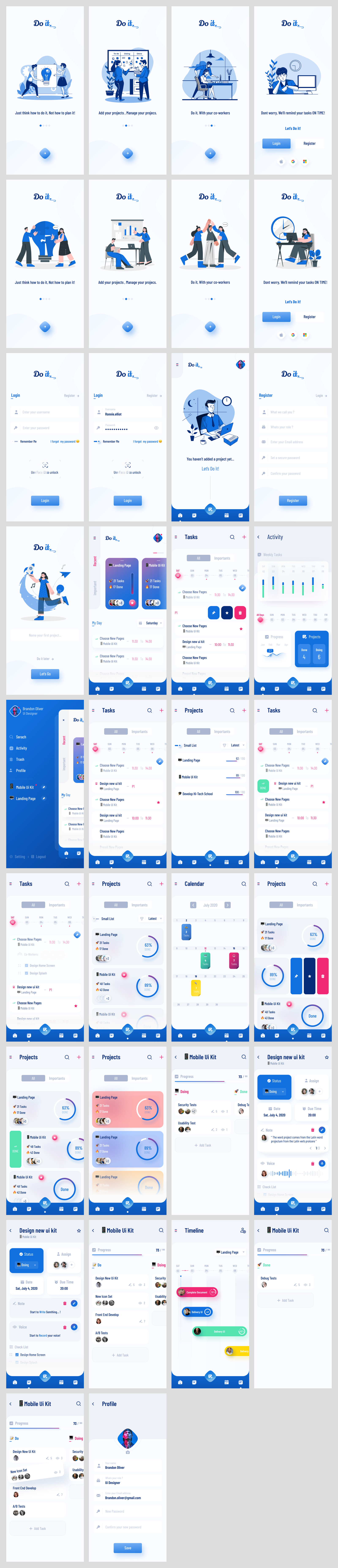 Task Management Mobile App Design