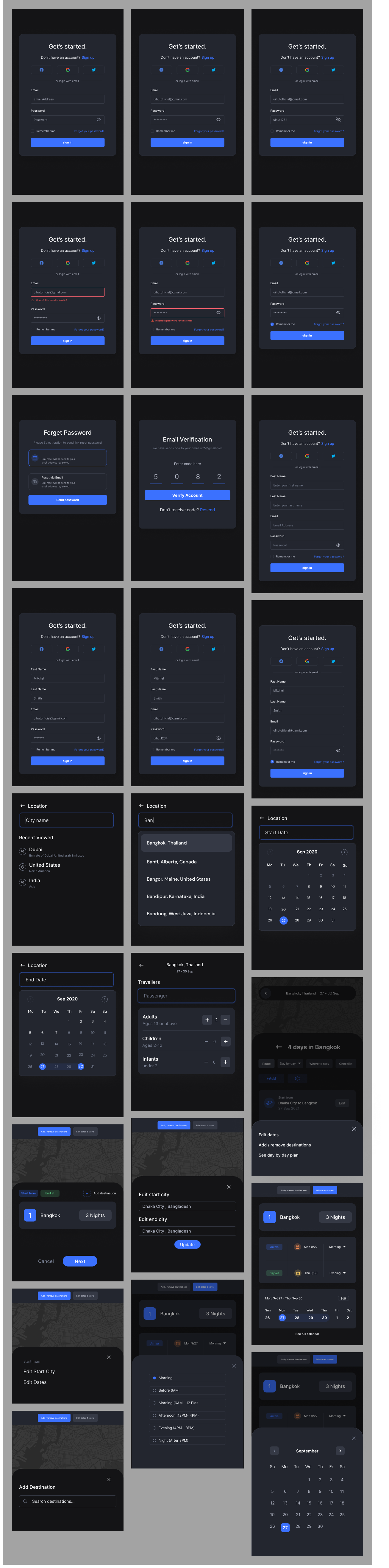 Trip Planner Web App