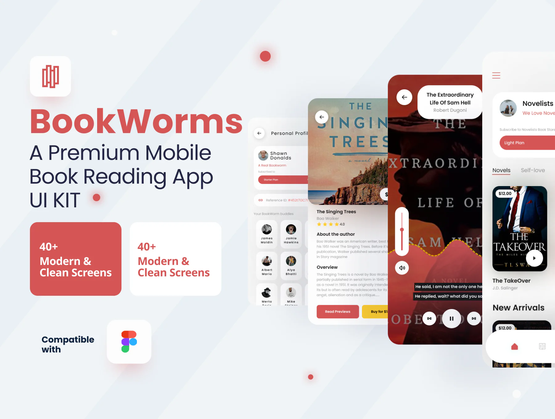 Book Worm Ebook reading app