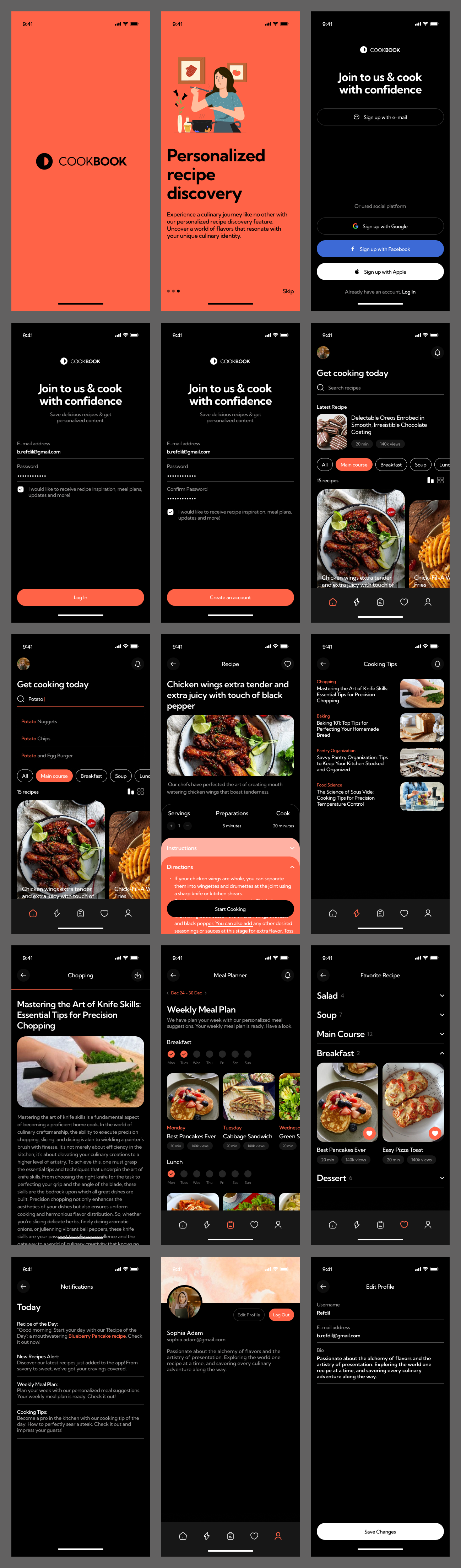 Cooking Recipe App