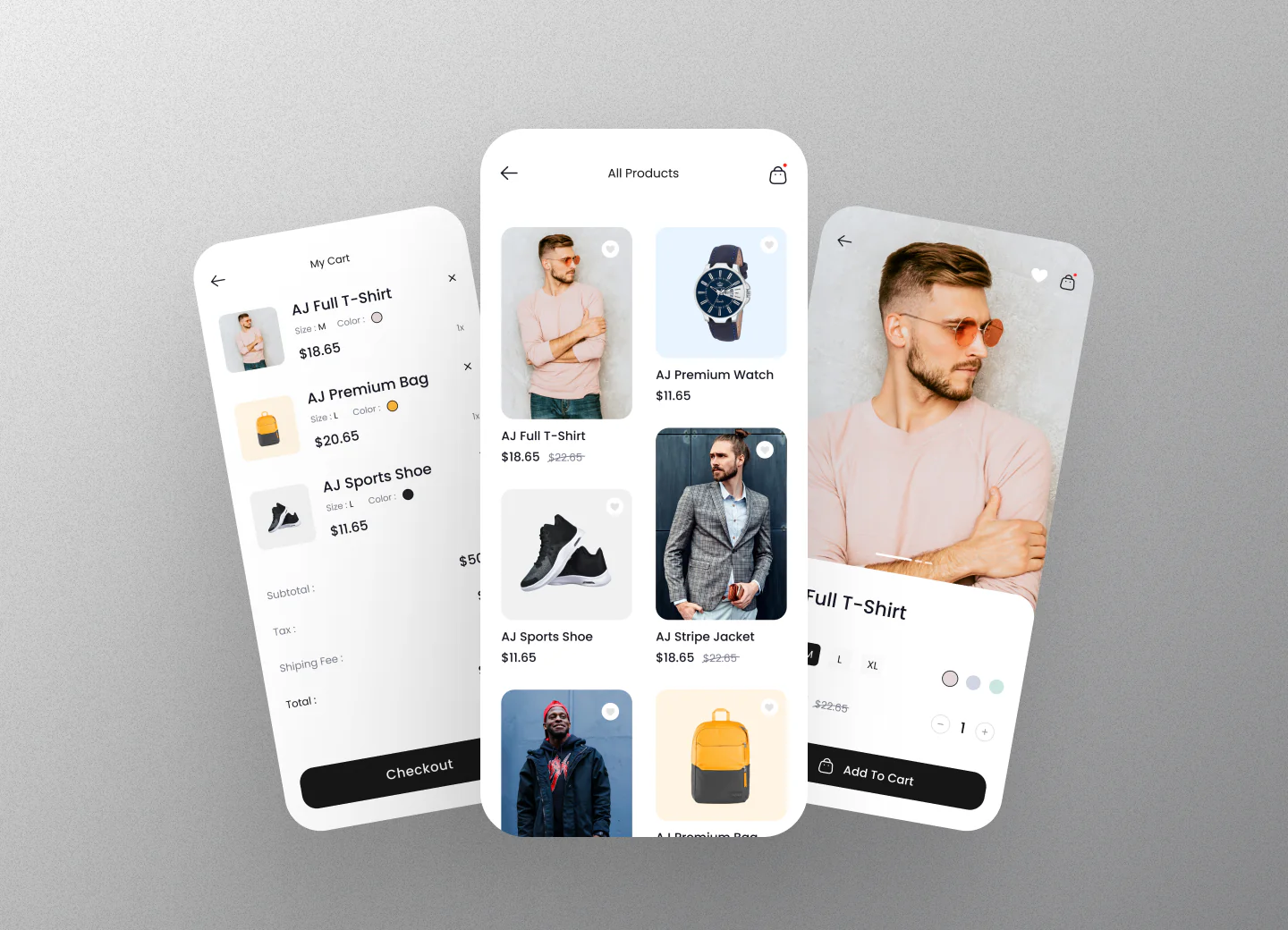 ecommerce shopping App Design