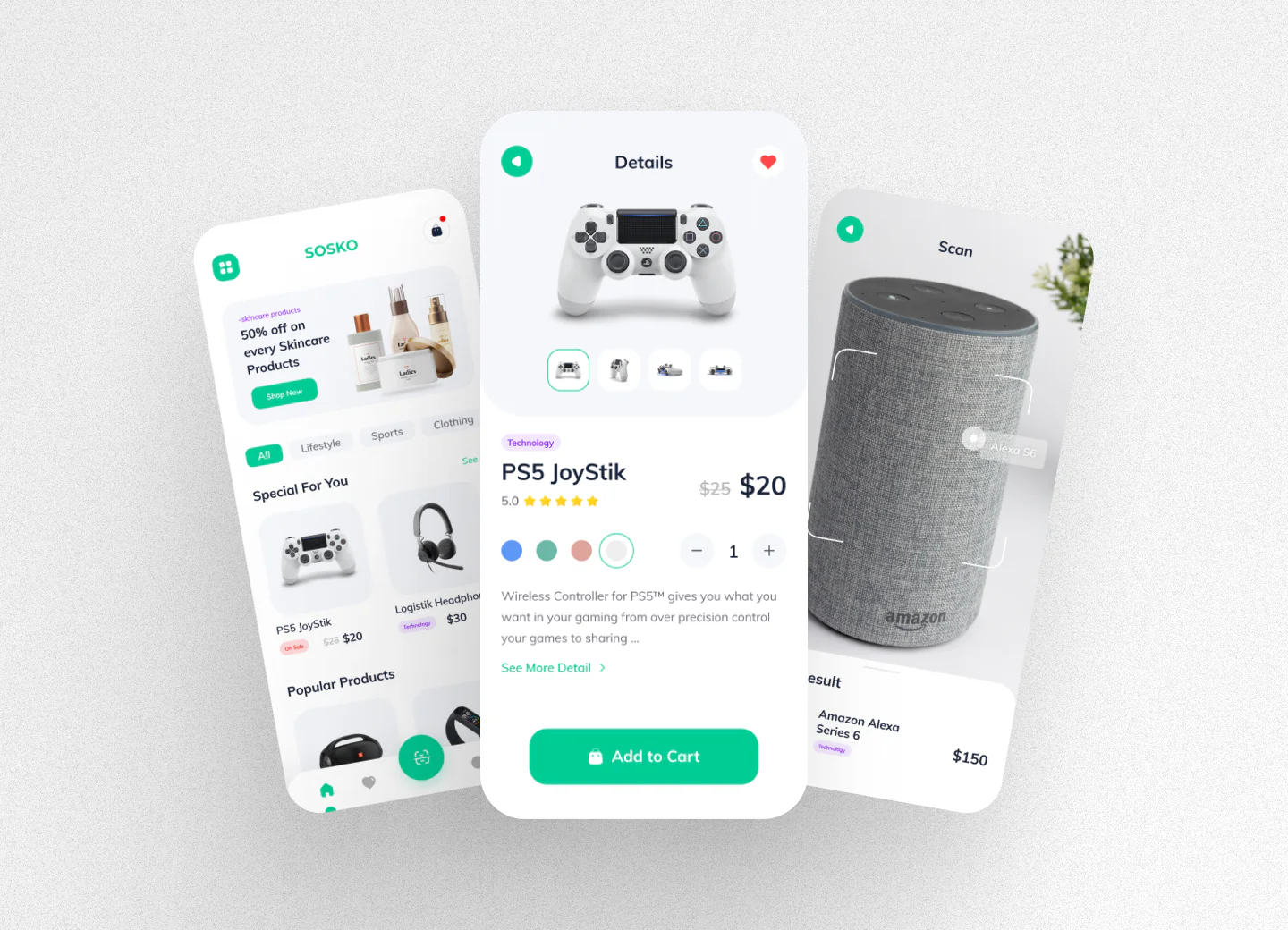 Ecommerce App Design