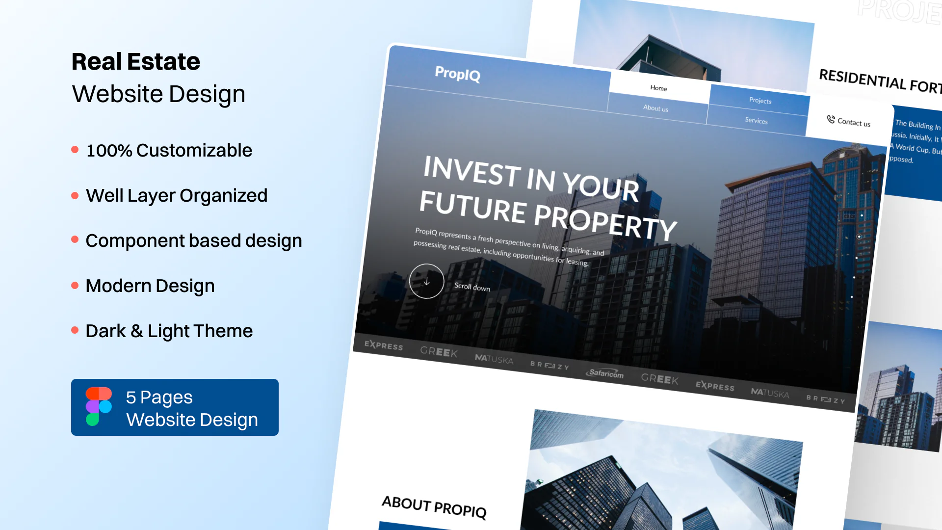 Real Estate Website Design