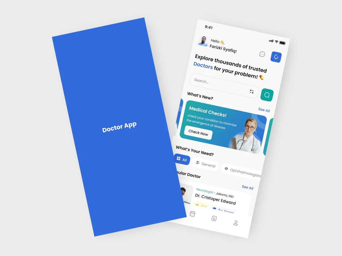 Doctor Appointment App Design