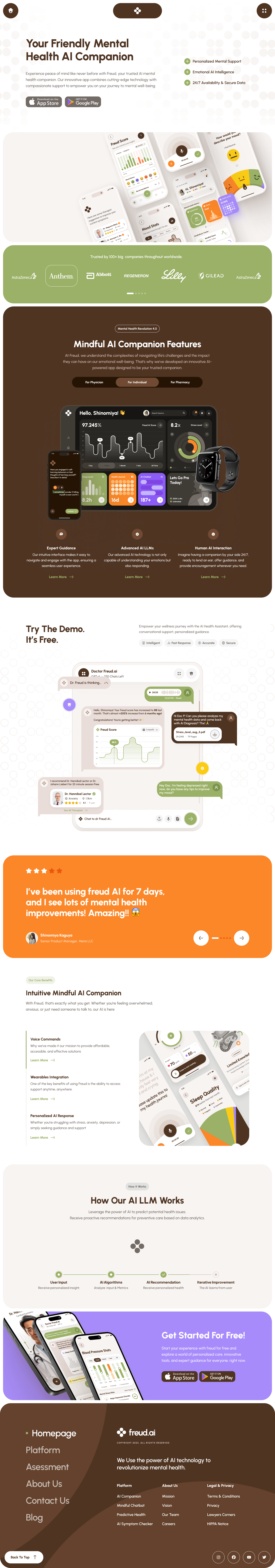 Ai mental health website