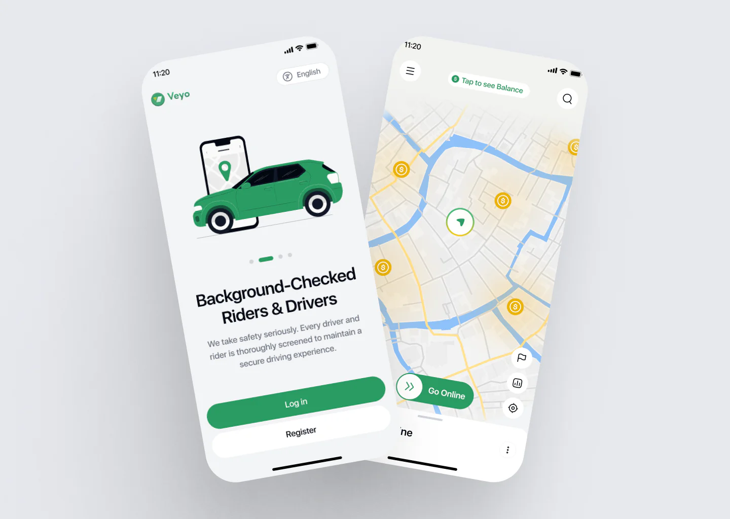 Car Rental App Design
