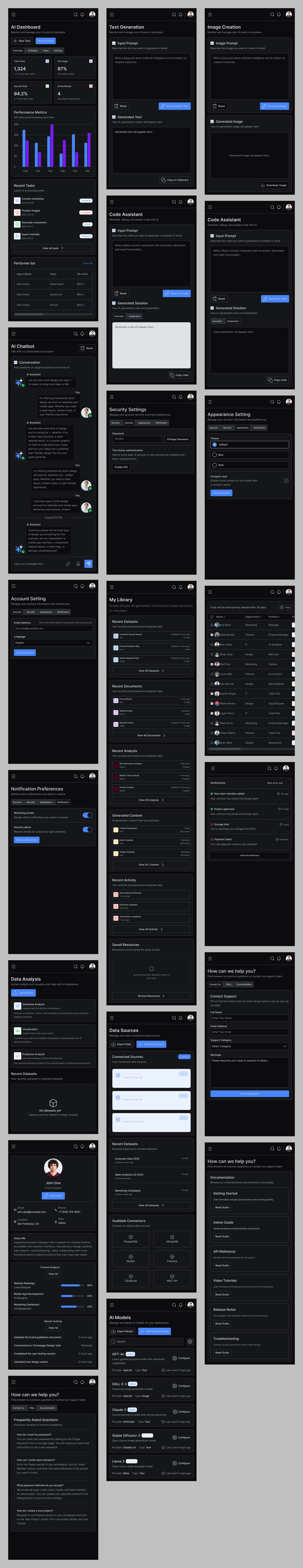 AI Assistant Tool Web App