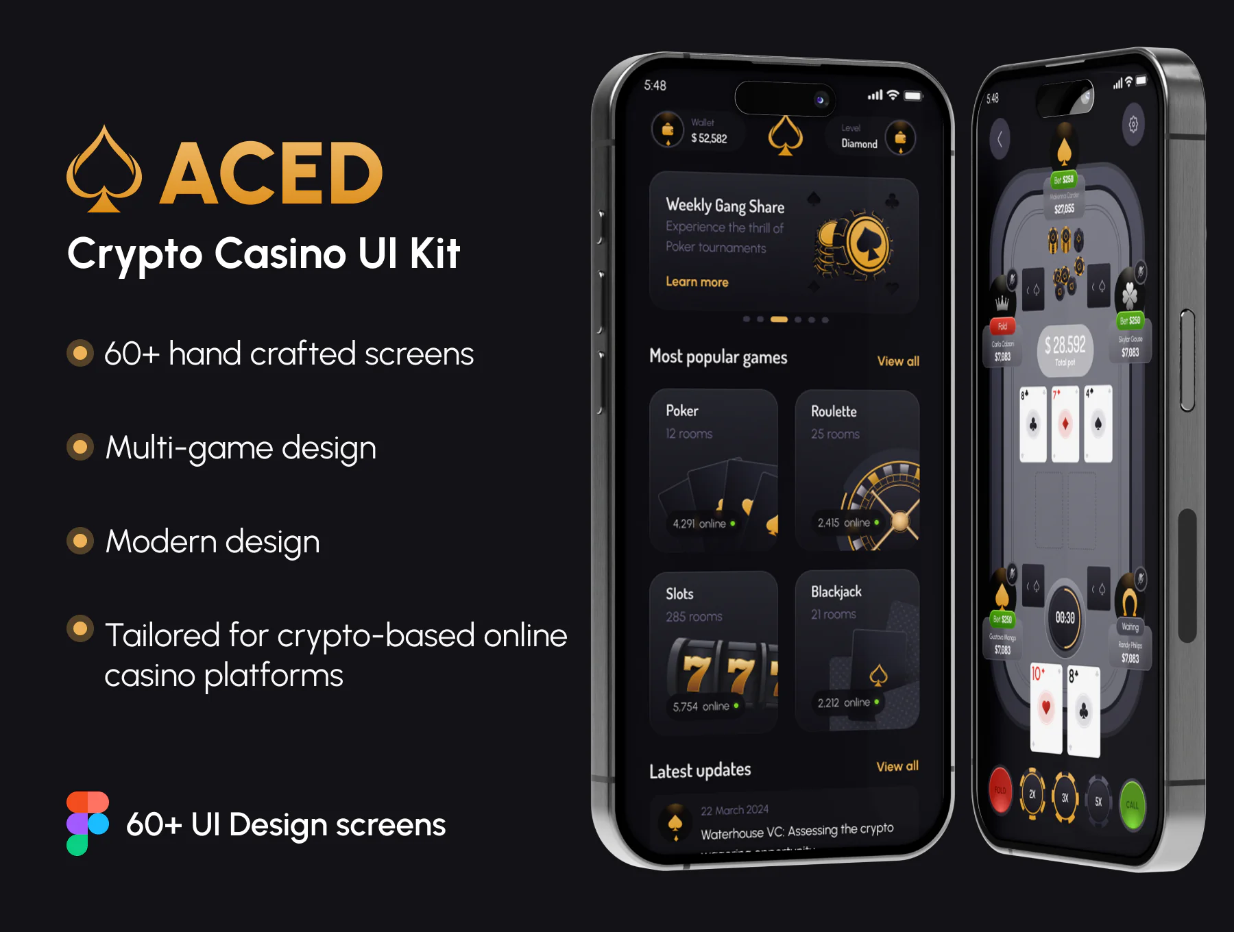 Crypto-Based Casino Mobile App