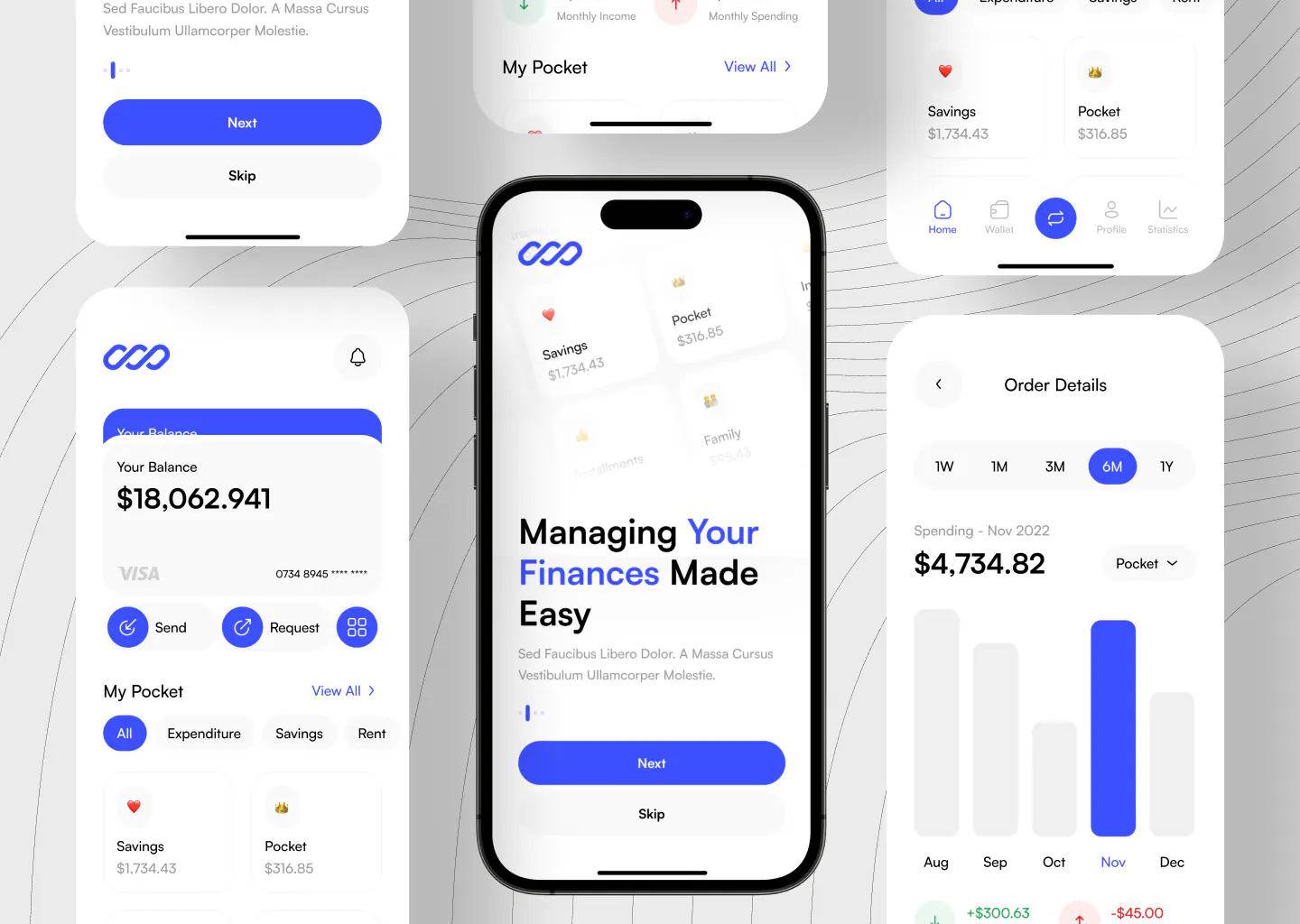 Smart Finance App UI
