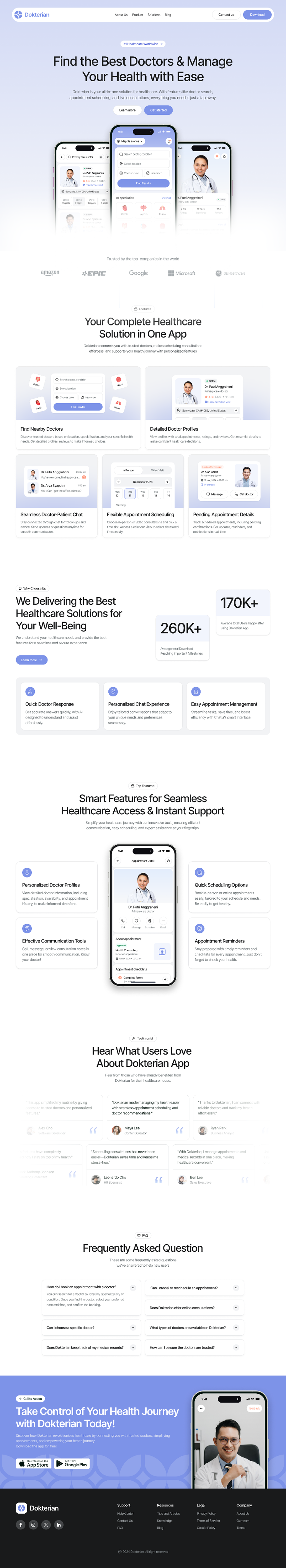 Smart Healthcare Web Design for Effortless Medical Access