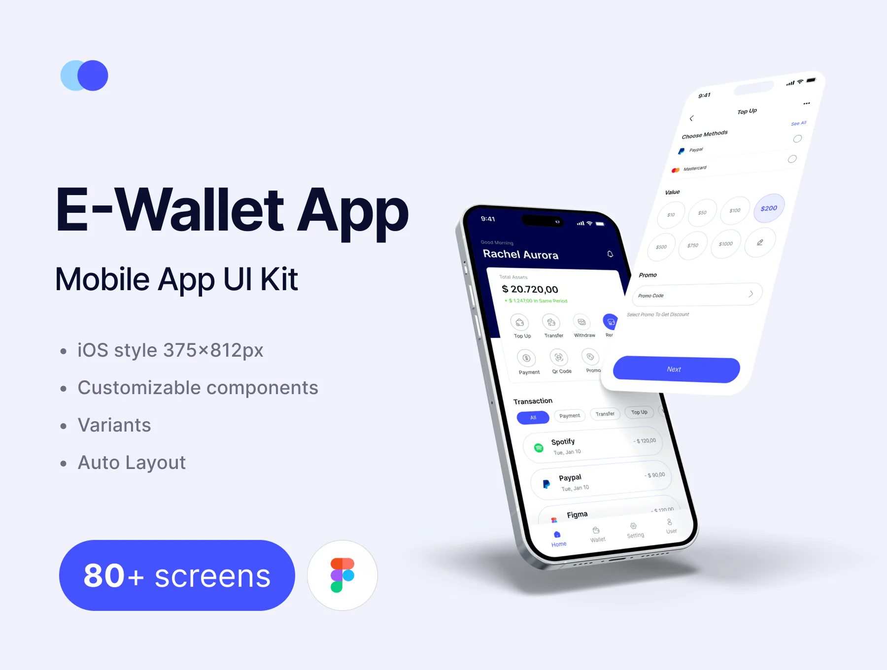 Ride Booking & Transportation App UI
