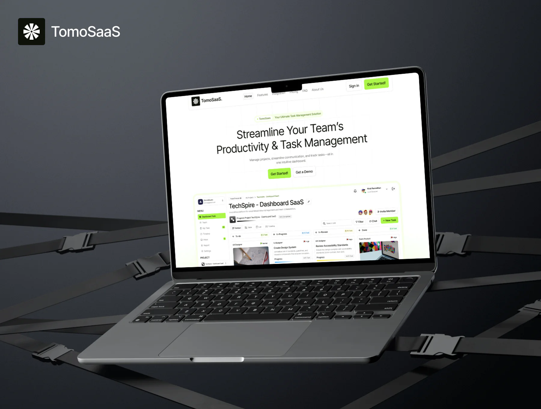 Tomo - Website SaaS UI Kit