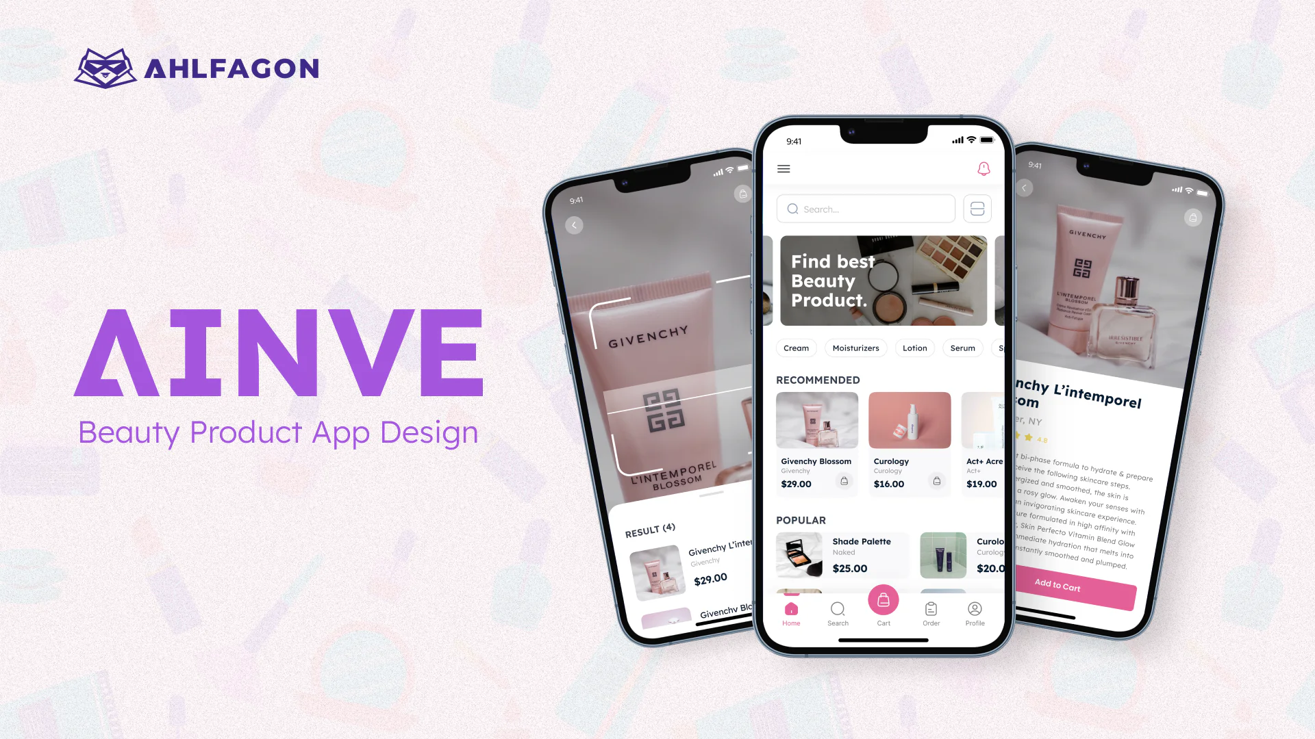 Beauty product ecommerce app