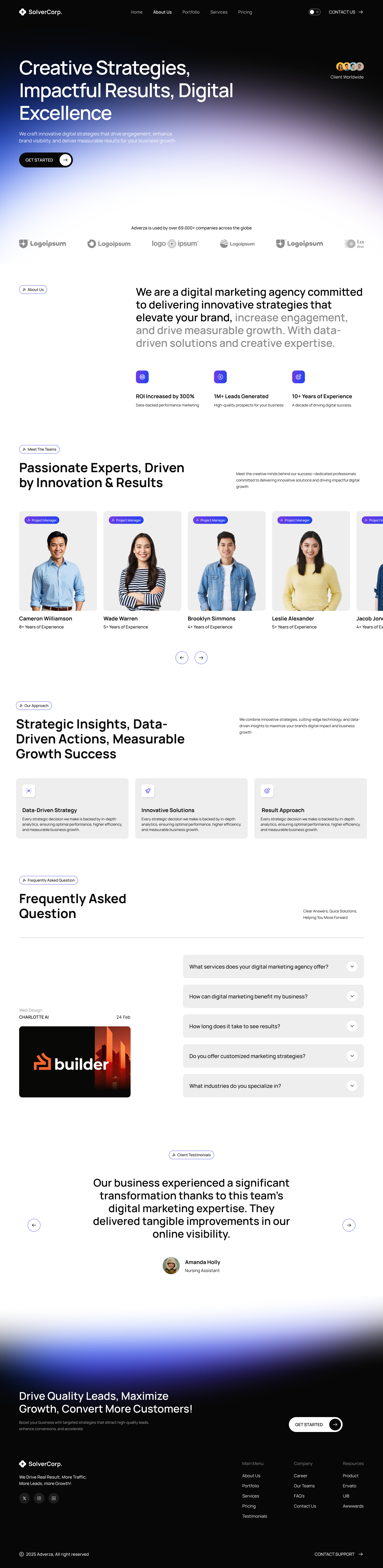 Company Profile for Agency