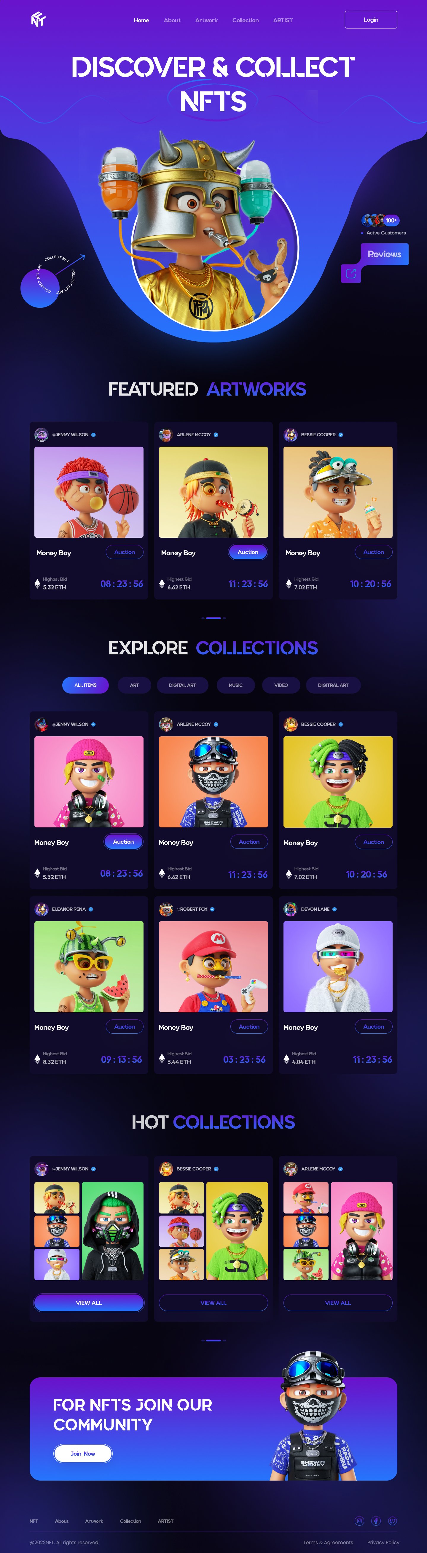 Immersive Music Streaming App