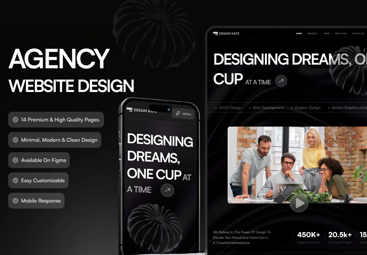 Agency website Design