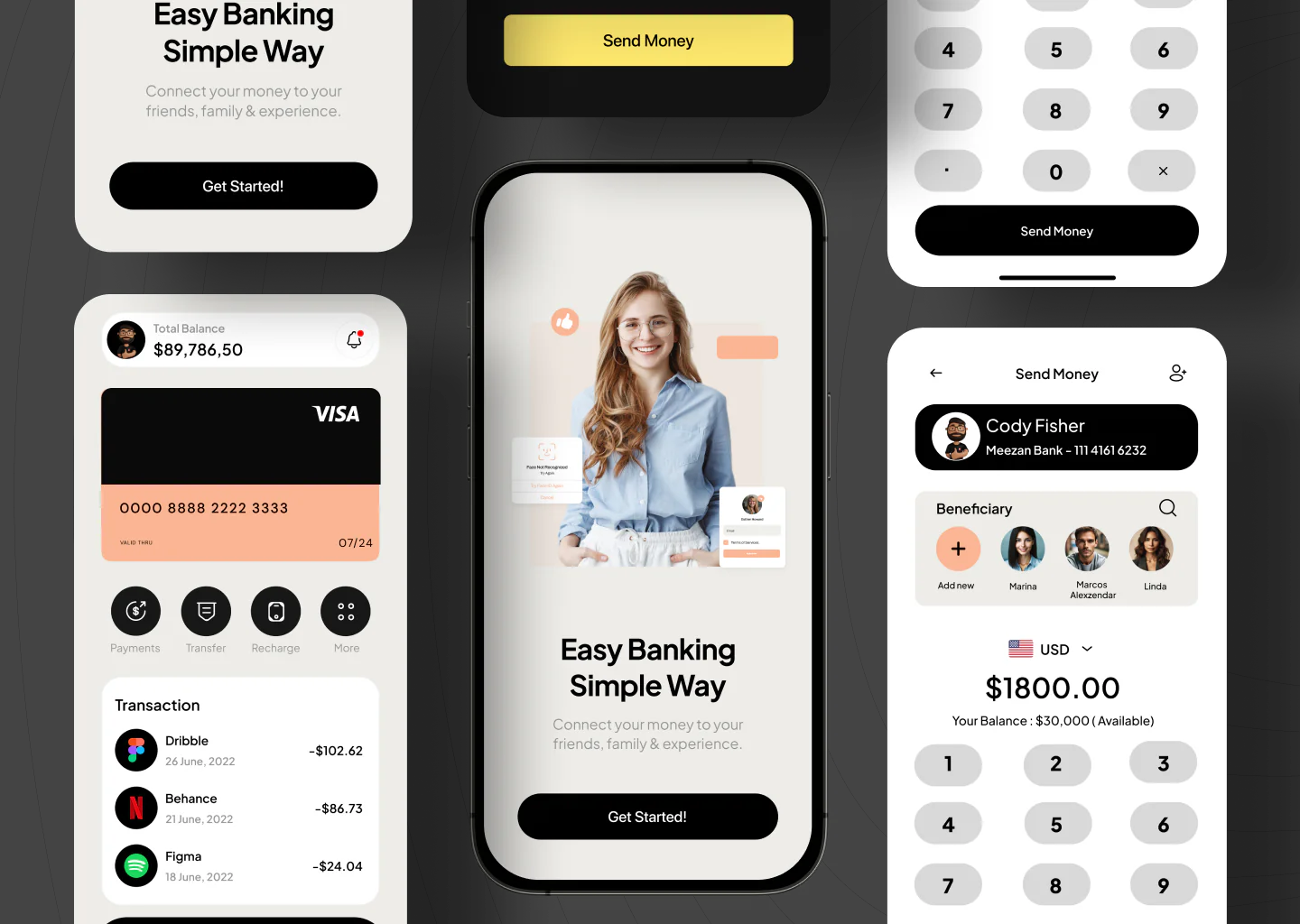 Banking App design