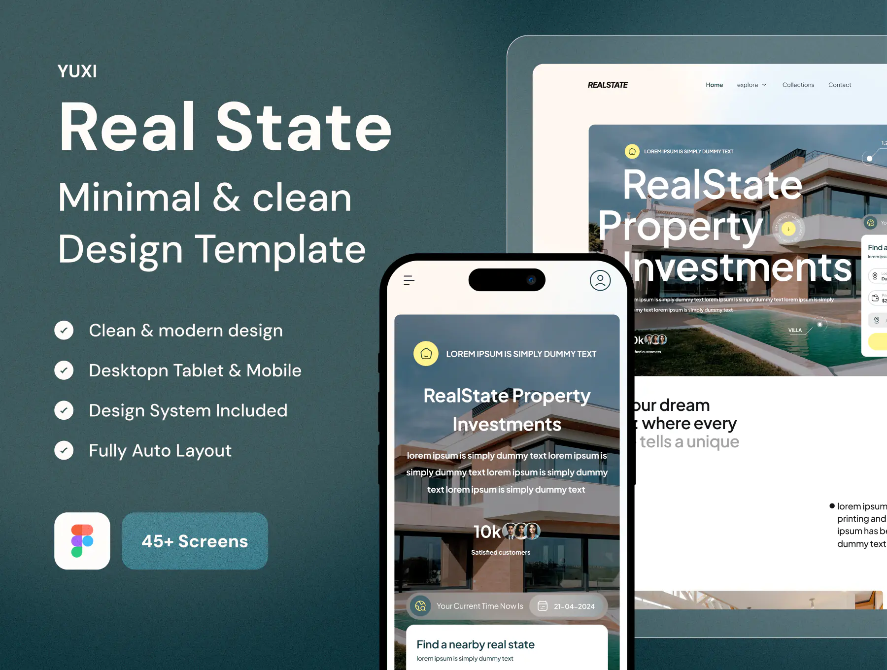 Real State Website Design