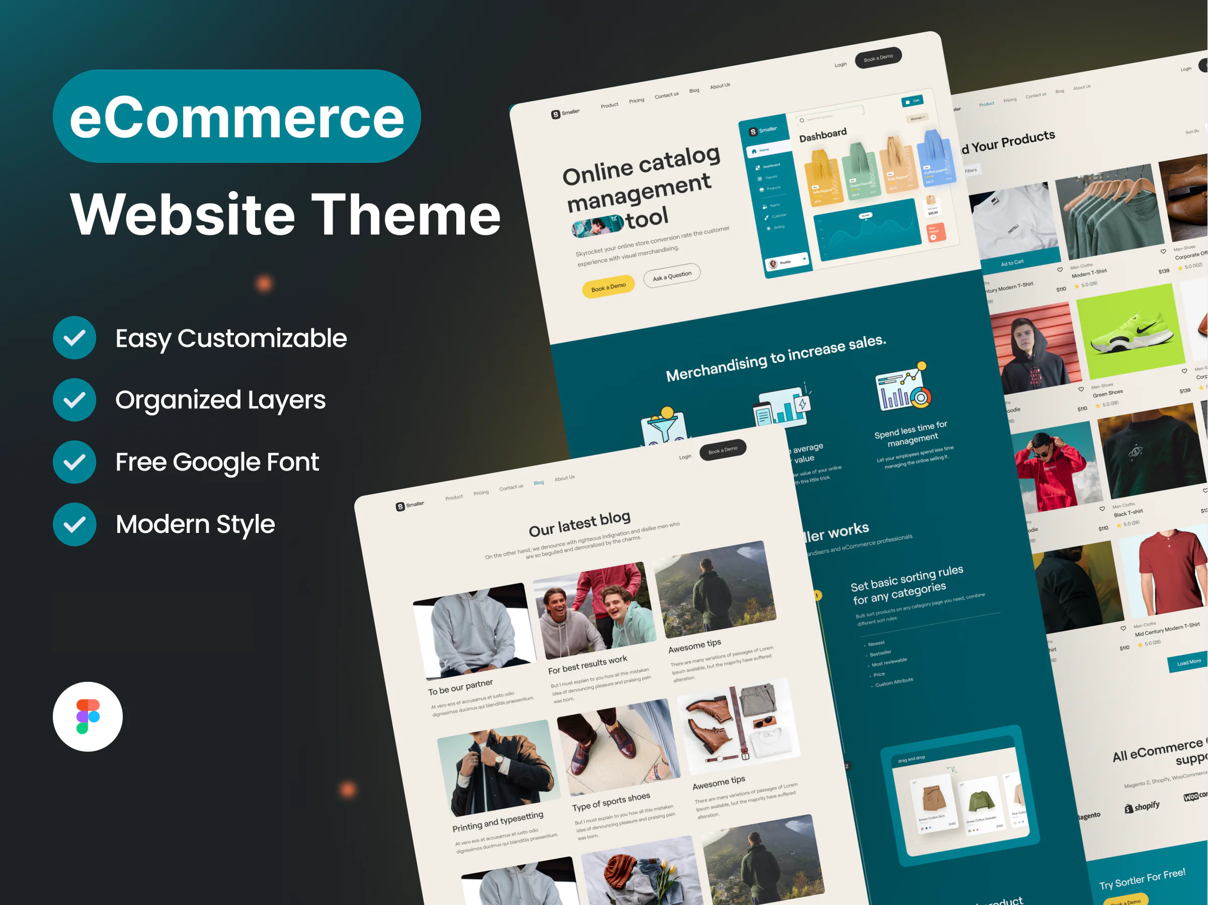 Premium eCommerce Website Theme for Modern Online Stores