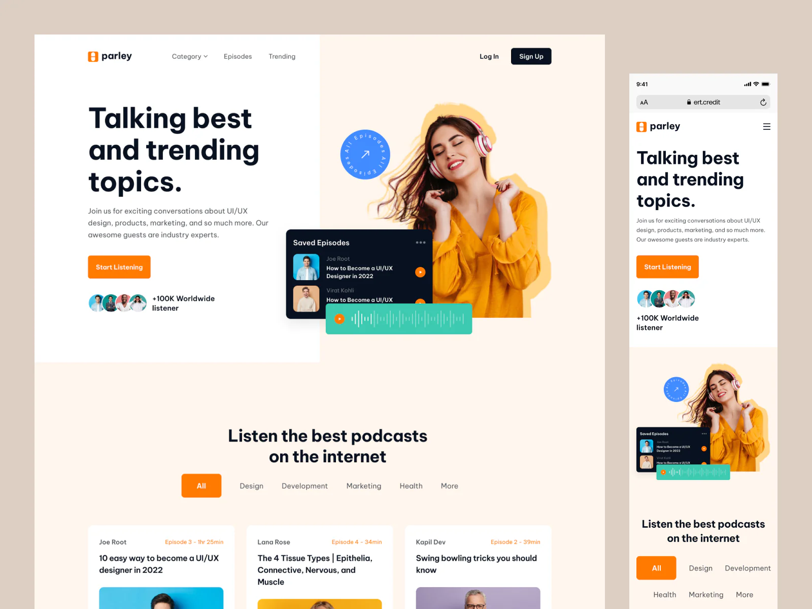 Explore the Best Podcasts with Parley