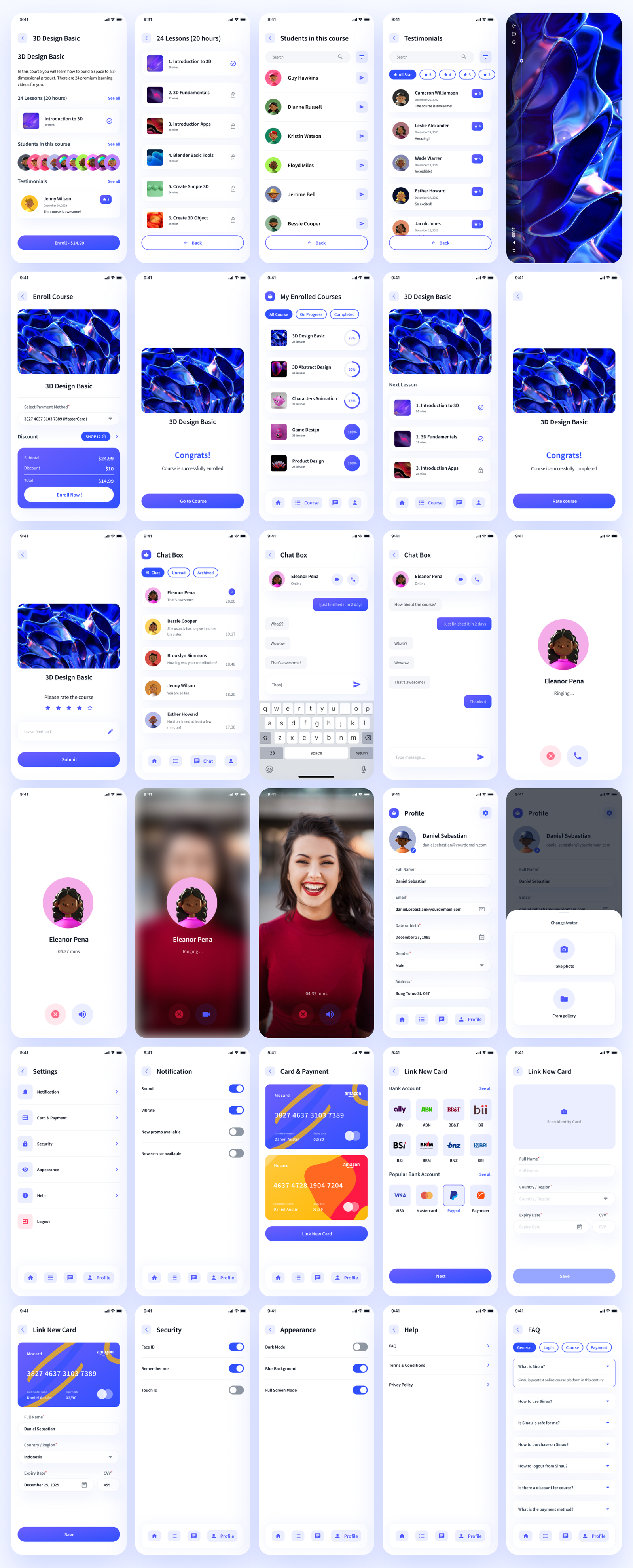 Elearning Mobile app