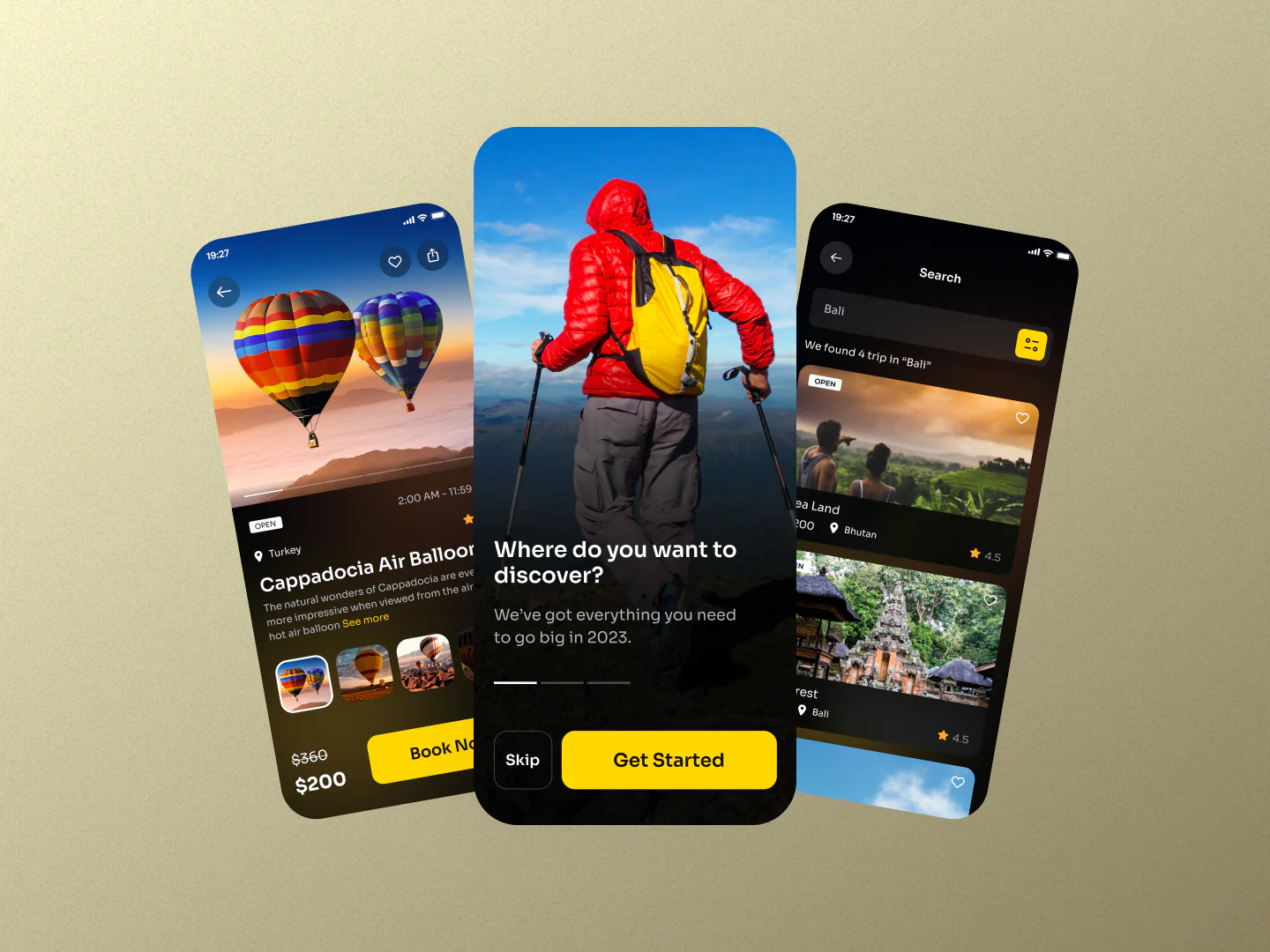 Travel &  Booking App Design