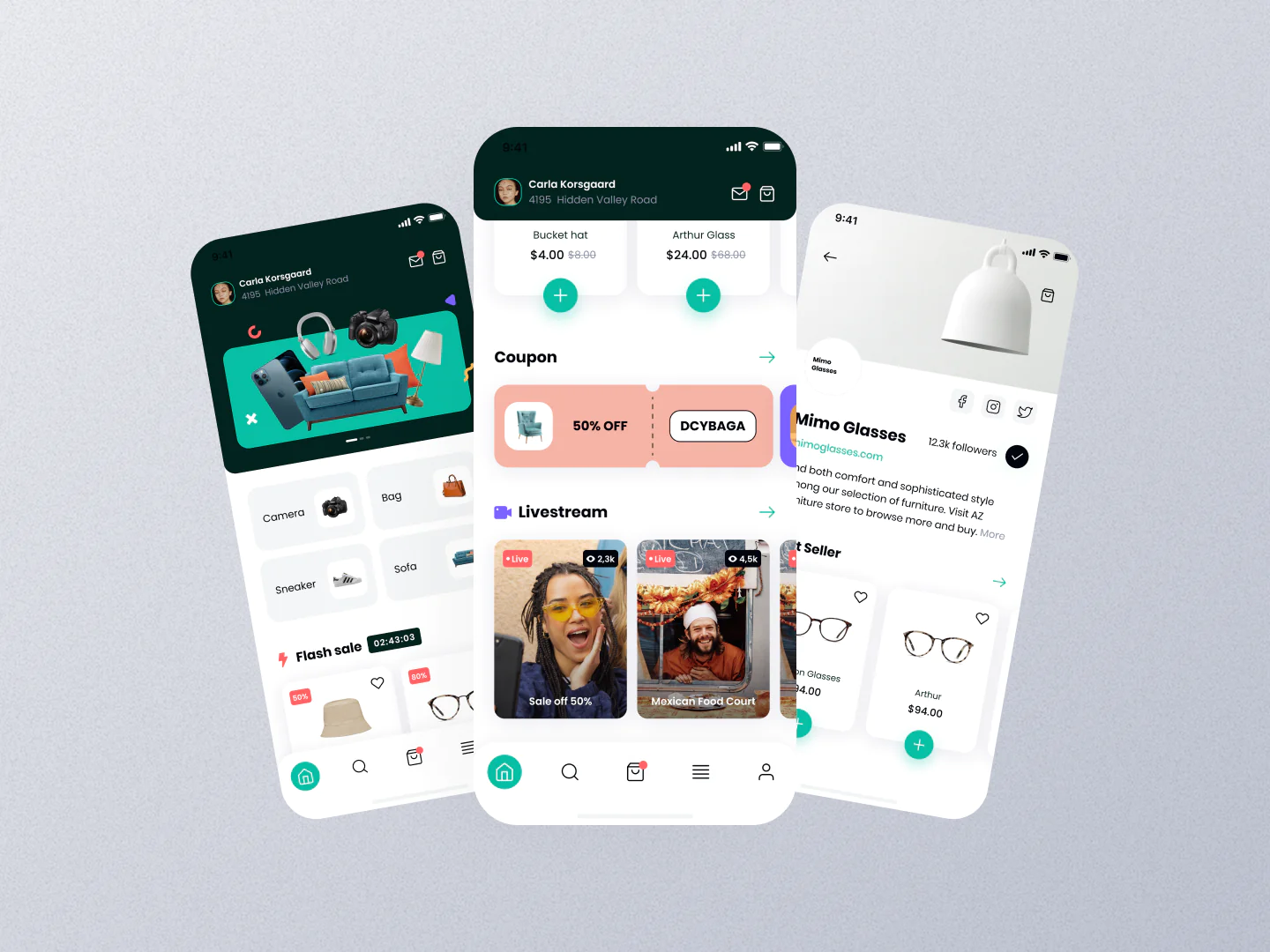 Ecommerce App Design
