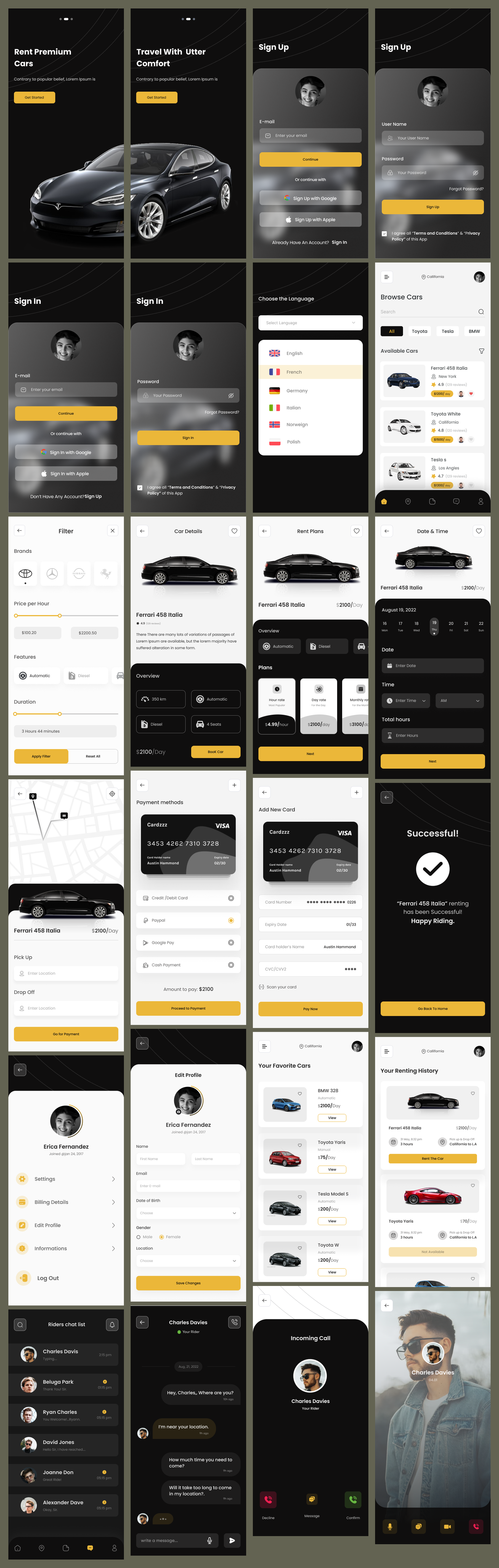 Car Rental App